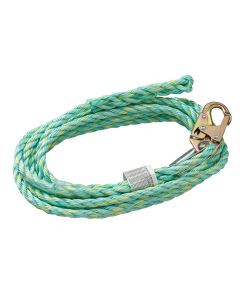 PeakWorks PeakWorks - Premium Vertical Lifeline - Snap Hook & Back Splice - 150' (45.7 m)