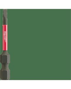 MLW48-32-4155 image(0) - Milwaukee Tool Shockwave 2" Impact Slotted 7/64" Power Bits (25PK)