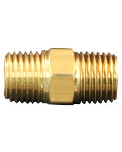 MILS-646 image(0) - Milton Industries M. Hex Nipple, 1/4" NPT, 2/cd