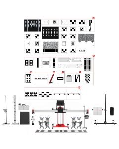 Autel ADAS All Systems Calibration 3.0 Package : AllSystemsCalibrationPkg.3.0 incl. frame, IA800 sys,software,targets,components