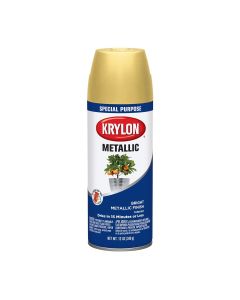 DUP1701 image(0) - Krylon Metallic Paints Bright Gold 12 oz.