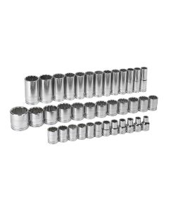 KDT80730 image(0) - GearWrench 37 PC 1/2" DR 12 PT METRIC MASTER SOCKET ASSY SET