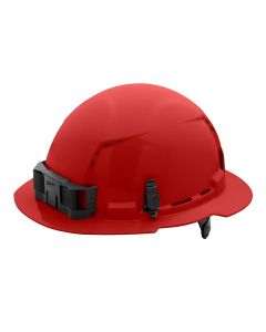 MLW48-73-1229 image(0) - Milwaukee Tool BOLT Red Full Brim Vented Hard Hat w/6pt Ratcheting Suspension (USA) - Type 1, Class C