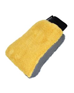 Carrand Terry Microfiber Water Proof Mitt w/Side scrubr