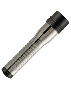 STL74777 image(0) - Streamlight Strion LED HL Rechargeable Flashlight 120V/100V AC/12V DC &hyphen; 1 Holder - Clam- Silver