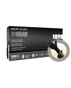 MFXMK296-XS-CASE image(0) - Microflex GLOVE MIDKNIGHT MK-296 NITRILE XS