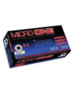 MFXMO-150XS image(0) - Microflex DISP GLOVES MICRO ONE LATEX EXAM GLOVES XXL BOX/100