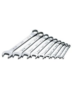 S K Hand Tools WRENCH SET COMBINATION 9 PC SAE HI POLISH