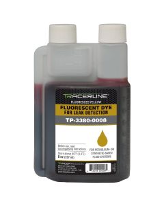 TRATP33800008 image(0) - Tracer Products 8-oz fluid dye - GLOWS YELLOW