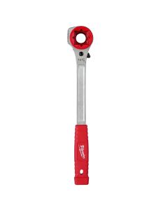 MLW48-22-9213M image(1) - Milwaukee Tool Lineman's High-Leverage Ratcheting Wrench w/ Milled Strike Face