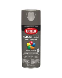 Krylon Gloss Machinery Gray 12 oz.