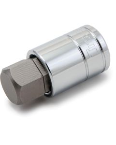 TIT15622 image(0) - TITAN HEX BIT SOCKET 1/2" DRIVE 22 MM C