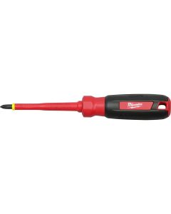 MLW48-22-2212 image(1) - Milwaukee Tool #2 Phillips - 4" 1000V Insulated Screwdriver