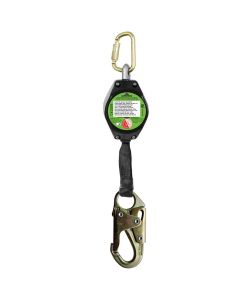 PeakWorks PeakWorks - Dual Self Retracting Life Line - Single Form Hook - 6 FT - Leading Edge