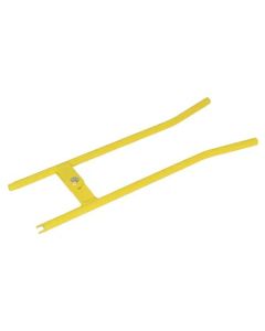 LIS39980 image(0) - Lisle Truck & Trailer Brake Spring Tool, Yellow