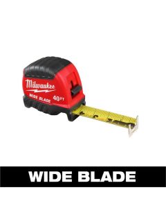 MLW48-22-1240 image(0) - Milwaukee Tool 40 foot Wide Blade Tape Measure