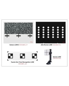 AULLDWTARGET3 image(0) - Autel ADAS Lane Departure Package 3 : LDWTARGET3 Pkg with LDW targets for Hyundai Genesis, Toyota, Subaru, Alfa Romeo