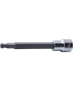 KKN3011M.62-10 image(0) - Ko-ken USA 3011M.62-10 3/8 Sq. Dr. Bit Socket  10mm Ballpoint Hex Length 62mm