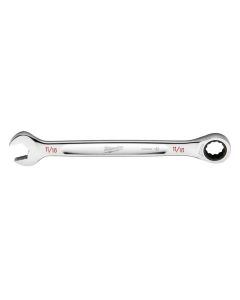 MLW45-96-9222 image(0) - Milwaukee Tool 11/16" SAE Ratcheting Combo Wrench