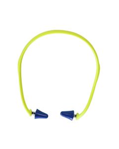 SRWS23430 image(0) - Sellstrom Sellstrom - Earplugs - Banded - Tapered - NRR 27 - Hi-Viz Green - 1/bag