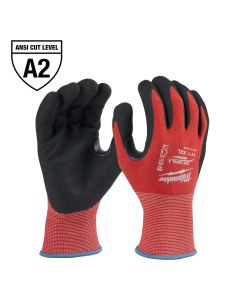 MLW48-22-8929 image(0) - Milwaukee Tool Cut Level 2 Nitrile Dipped Gloves - XXL