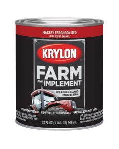 DUP2026 image(0) - Krylon Massey Ferguson Red 32 oz. Quart