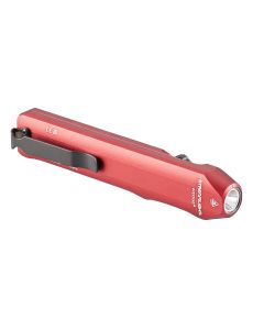 STL88814 image(0) - Streamlight Wedge Ultra-Compact Rechargeable EDC Flashlight - Includes USB-C cord and wrist lanyard - Box - Red