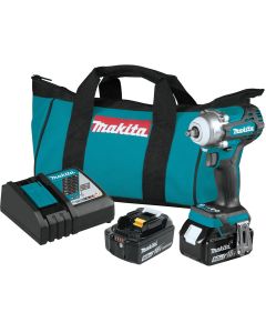 MAKXWT16T image(0) - Makita 18V 3/8"Impact Wrench Kit