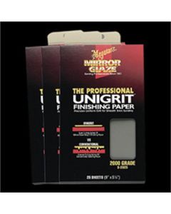 MEGS1525 image(1) - Meguiar's Automotive Unigrit Finishing Paper, 1500 Grade