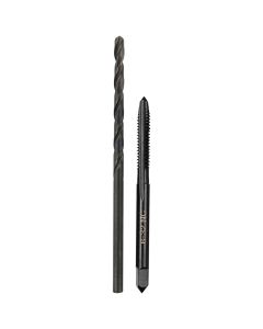 MLW49-57-5515 image(0) - Milwaukee Tool 6-32 NC Straight Flute Plug Tap & #36 Drill Bit