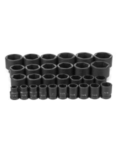 GRE8029 image(0) - Grey Pneumatic 29pc 3/4 drive socket set