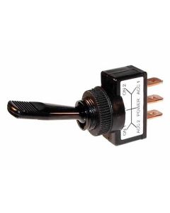 The Best Connection 20 Amp 12V Black Toggle Switch