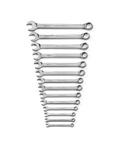 KDT81925 image(0) - GearWrench 14 PC FULL POLISH COMB WRENCH SET 6 PT METRIC