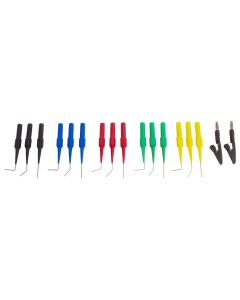 LIS64900 image(0) - Lisle Backprobe & Alligator Clip Set, 17pc.