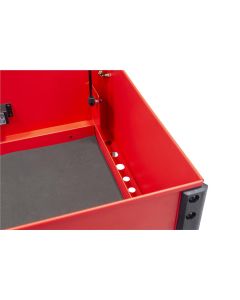 KTI75123 image(12) - K Tool International Service Cart Premium 7 Drawer 750 lb. (Matte Red)