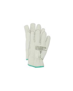 MGL125028U image(0) - Magid Glove & Safety Leather Linesman Gloves, Size 8