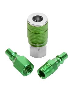 Legacy Manufacturing COLOR CONNEX TYPE B 3PC 1/4" BODY COUPLER & PLUG K