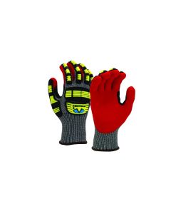 PYRGL609CX2 image(0) - Pyramex Pyramex Safety- Grain Cowhide Driver Keystone Thumb - S  , Sold 12/PKG