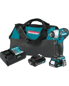 MAKWT05R1 image(0) - Makita 12V max Cordless 3/8" Sq. Dr. Impact Wrench Kit