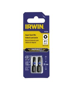 IRWIWAF31SQ32 image(0) - Irwin Industrial Insert Impact Bit No. 3SQ x 1OAL