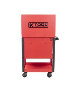 KTI75119 image(9) - K Tool International Service Cart 35 in. Premium 4 Drawer 500 lb. (Matte Red)