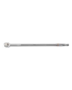 KDT81269XP image(0) - Gearwrench 3/8" Drive 120XP&trade; Full Polish Chrome Extra Long Handle Teardrop Ratchet