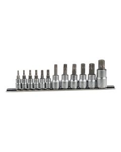 Wilmar Corp. / Performance Tool 12 Pc Star Bit Socket Set ChrV