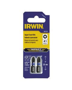 IRWIWAF31PH32 image(0) - Irwin Industrial Insert Impact Bit No. 3PH x 1OAL