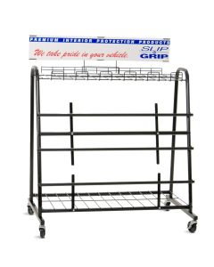 PETFB-P9833-89 image(0) - Petoskey Plastics Black Floor Rack (Empty)