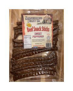 THS619793-186985 image(0) - Smokehouse Jerky Sweet Pepper Beef Sticks Beef Sticks