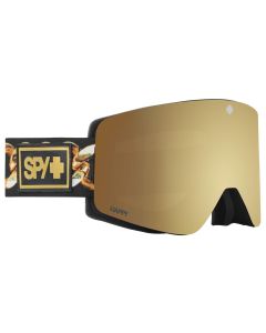 SPY OPTIC INC Marauder Night Rider Matte Black Happy Bronze with Silver Spectra Mirror Clear