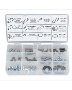 FJC4302 image(0) - FJC KEY WAY NUT SNAP RING ASSORTMENT