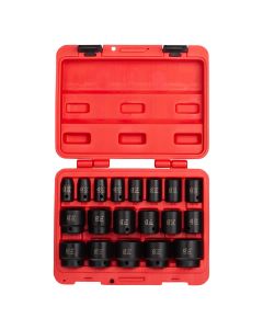 SUN2640 image(0) - Sunex 19-Piece 1/2 in. Drive Fractional SAE