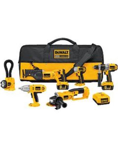 DWTDCK675L image(0) - DeWalt 18V 6 TOOL COMBO KIT